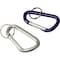 Baumgartens 3" Carabiner Key Ring, Assorted, Aluminum, Key Ring BAU41020 - alternate 1